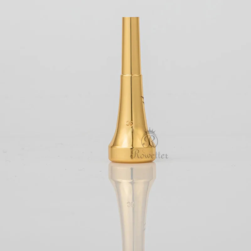 EPIC Mouthpiece - Monette Bb Trumpet Mouthpiece 7C/5C/3C Size Pro Silver/Gold Plated